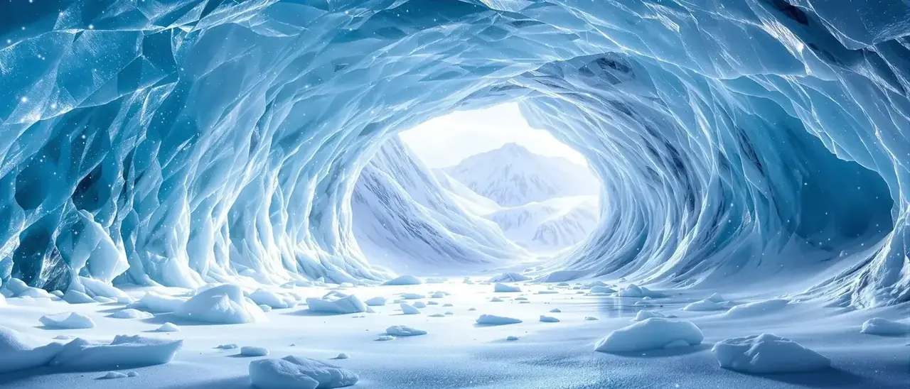 冰雪专题背景图